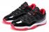 мужские туфли Nike Air Jordan 11 XI Bred Low Retro True Red Black 528895 012