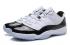 Nike Air Jordan Retro 11 XI Concord Low שחור לבן נעלי גברים 528895 153