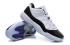 Nike Air Jordan Retro 11 XI Concord Low שחור לבן נעלי גברים 528895 153
