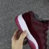 Nike Air Jordan Retro 11 XI Heiress vörös bársony férfi női cipő 852625-650