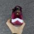 Nike Air Jordan Retro 11 XI Heiress velours rouge Homme Femme Chaussures 852625-650