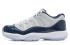 Nike Air Jordan Retro 11 XI Low Georgetown Navy Gum Chaussures Pour Hommes 528895 007