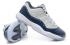 Nike Air Jordan Retro 11 XI Low Georgetown Navy Gum Herenschoenen 528895 007