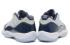 Nike Air Jordan Retro 11 XI Low Georgetown Navy Gum Chaussures Pour Hommes 528895 007