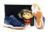 Nike Air Jordan Retro 11 XI Low Midnight Navy Gum Hombres Zapatos 528895 405
