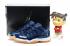 Nike Air Jordan Retro 11 XI Low Midnight Navy Gum נעלי גברים 528895 405