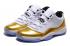 Nike Air Jordan Retro XI 11 Low White Gold Limited férfi női olimpiai szállításra kész cipőket