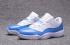 Nike Air Jordan XI 11 Retro Low Men Shoes White Light Blue 528895-106