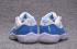 Nike Air Jordan XI 11 Retro Low Miesten kengät Valkoinen Vaaleansininen 528895-106
