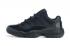 Nike Air Jordan XI 11 Retro Düşük AJ11 Tüm Siyah Erkek Ayakkabı 528895 .