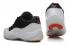 Nike Air Jordan XI 11 Retro Low Blanco Negro True Red Tuxedo Hombres Zapatos 528895 110