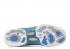Air Jordan 17 Og Low Blue Chrome White Black University 303891-141
