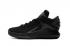 Nike Air Jordan XXXII 32 ретро ниски мъжки баскетболни обувки изцяло черни AA1256