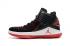 Nike Air Jordan XXXII 32 Retro Chaussures de basket-ball pour hommes Noir Rouge Blanc AA1256-001