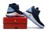 Nike Air Jordan XXXII 32 Retro Pria Sepatu Basket Hitam Langit Biru