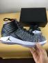 Nike Air Jordan XXXII 32 Retro basketbalschoenen voor heren MVP diepgrijs zwart