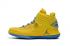 Nike Air Jordan XXXII 32 Retro Hombres Zapatos De Baloncesto Amarillo Azul