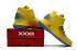 Nike Air Jordan XXXII 32 Retro Pánské basketbalové boty Žlutá Modrá