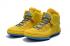 Nike Air Jordan XXXII 32 Retro Men Basketball Shoes Amarelo Azul