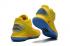 Nike Air Jordan XXXII 32 รองเท้าบาสเก็ตบอลผู้ชาย Retro สีเหลืองสีน้ำเงิน