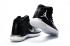 Nike Air Jordan XXXI 31 Schwarz-Weiß-Basketballschuhe für Herren 845037-003
