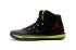 Nike Air Jordan XXXI 31 Heren Basketbalschoenen Zwart Flu Groen Rood 845037-102