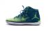 Nike Air Jordan XXXI 31 Dames Basketbalschoenen Sneaker Brazilië Olympic Volt Ghost Groen 845037-325