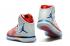 Nike Homme Air Jordan XXXI Chaussures de basket Rouge Blanc Bleu 845037-004