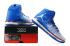 Nike Men Air Jordan XXXI รองเท้าบาสเก็ตบอลผู้ชายสีน้ำเงินสีแดงสีขาว 845037-008