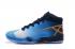Nike Air Jordan XXX 30 University Blu Arancione Blu Scuro Uomo Scarpe 811006