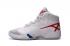 Nike Air Jordan XXX Retro Men White Silver Red Basketbalové boty 811006