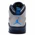 Air Jordan 10 — Rio Wolf Grey Photo Blue — Obsidian — Green Glow 310805019