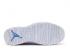 Air Jordan 10 Pantone Collection Bianco 205342-576