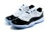 Nike Air Jordan Retro 11 XI Concord Low Черни бели мъжки обувки 528895-153