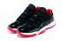 Nike Air Jordan XI 11 Retro Herrenschuhe Bred Low Rot Schwarz 528895-012