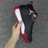Nike Air Jordan Jumpman Pro Air Jordan 12.5 Chaussures de basket-ball Homme Noir Rouge 906876-001