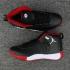 Nike Jordan Jumpman Pro masculino tênis de basquete preto vermelho branco906876-001