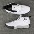 Nike Jordan Jumpman Pro Herren-Basketballschuhe, Weiß, Schwarz, Grau, 906876-103