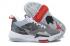2020 Nike Jordan Zoom 92 Grey White Red Basketball Shoes For Sale CK9183-010