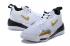 2020 Nike Jordan Zoom 92 Blanco Negro Metálico Oro Nuevo lanzamiento CK9183-005