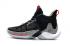Jordan Why Not Zer0.2 PF Zapatos de baloncesto Russell Westbrook de cemento negro 352860-329