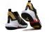 Jordan Why Not Zer0.4 PF 패밀리 블랙 컬리지 골드 레드 화이트 CQ4230-007, 신발, 운동화를