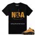 Match Air Jordan 13 Chutney NBA Never Broke Again Sort T-shirt