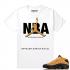 Match Air Jordan 13 Chutney NBA Never Brak Again Wit T-shirt