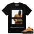 Match Air Jordan 13 Chutney Notorious Black tričko