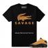 Match Air Jordan 13 Chutney Savage Zwart T-shirt
