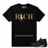 Match Air Jordan 14 DMP Country Club Rich Black T-shirt