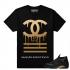 Match Air Jordan 14 DMP Designer Drip Black T shirt ใหม่
