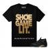 Match Air Jordan 14 DMP Shoe Game Lit Black T-shirt