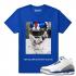Match Jordan 3 True Blue OG Odell Joker 블루 티셔츠, 신발, 운동화를